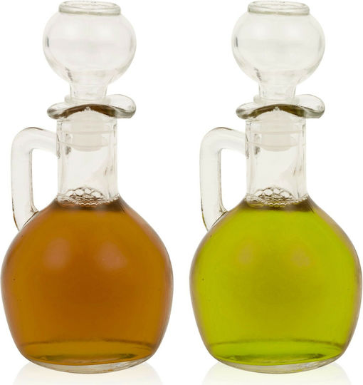 Excellent Houseware Σετ Λαδόξιδο Γυάλινο με Ροή 160ml