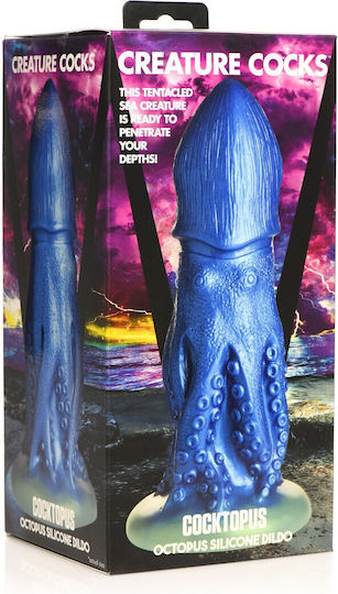 XR Dildo με Βεντούζα Μπλε