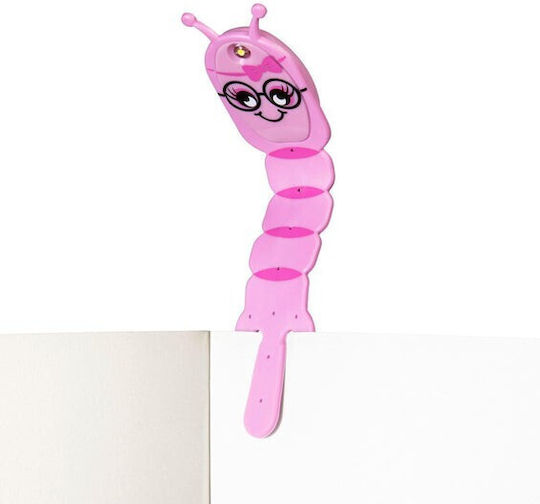 Thinking Gifts Flex Book Light LED with Clip Pink Bookworm