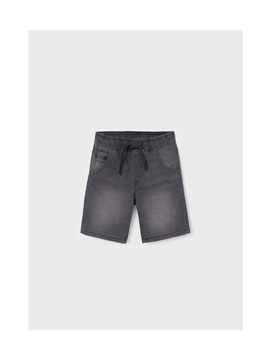 Mayoral Kinder Shorts/Bermudas Denim Schwarz