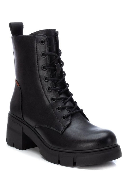 Refresh Damen Knöchelstiefel Schwarz