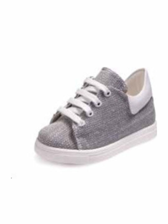 Gorgino Βαπτιστικά Δερμάτινα Sneakers Εκρού
