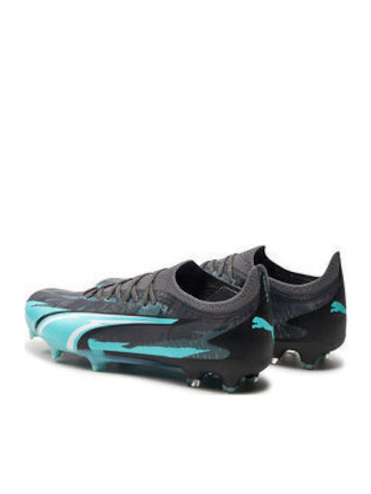 PUMA Ultra Ultimate Ποδοσφαιρικά Παπούτσια με Τάπες FG/AG Γκρι