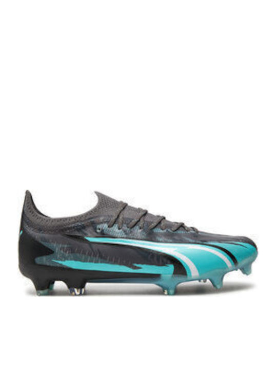 PUMA Ultra Ultimate Ποδοσφαιρικά Παπούτσια με Τάπες FG/AG Γκρι