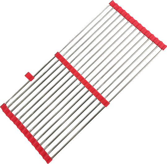 Решетка За Мивка От Inox Червена 28см