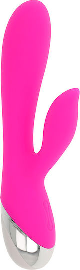 Dream Love USB Rechargeable Δονητής Rabbit 19cm Pink