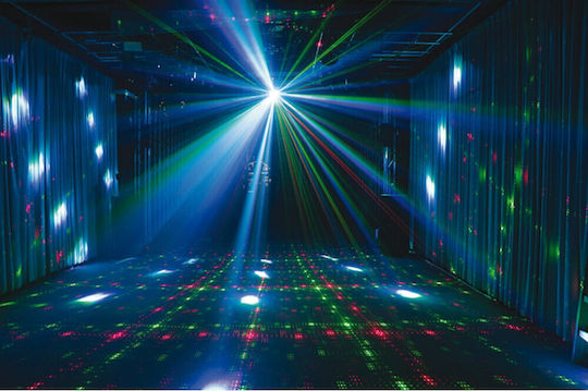 AFX Light Φωτορυθμικό LED DMX Derby GoboFX RGBW