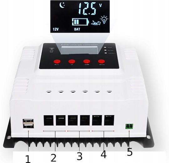Controler de încărcare solară 48V 60A