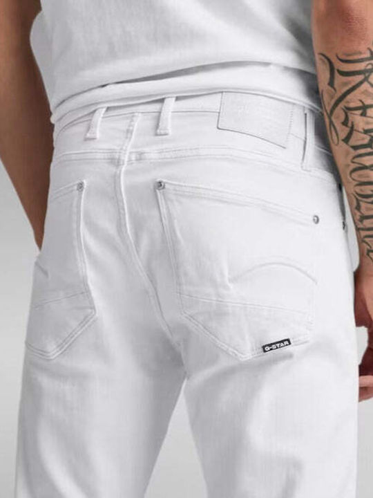 Revend Fwd Men's Jeans Pants Elastic with Skinny Fit White