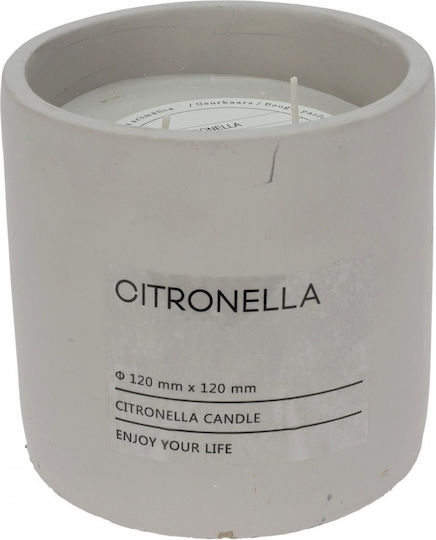 Excellent Houseware Lumânări Aromatice În Borcan Gri