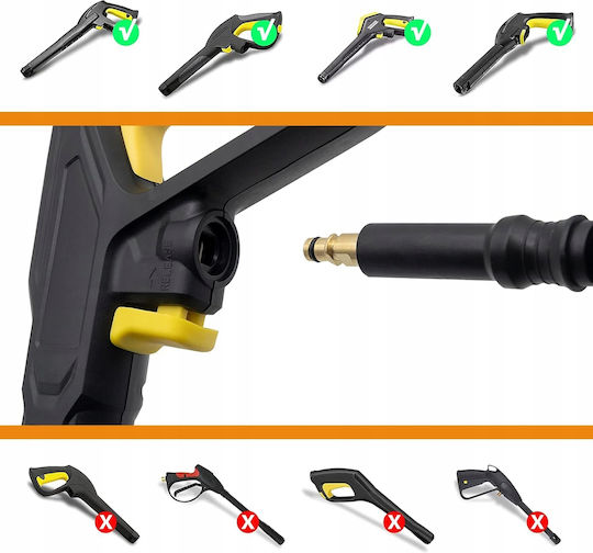 Rosfix Rubber High Pressure Hose for Pressure Washer