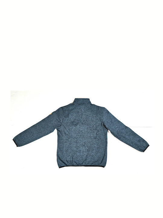 Men's Fleece Cardigan Green