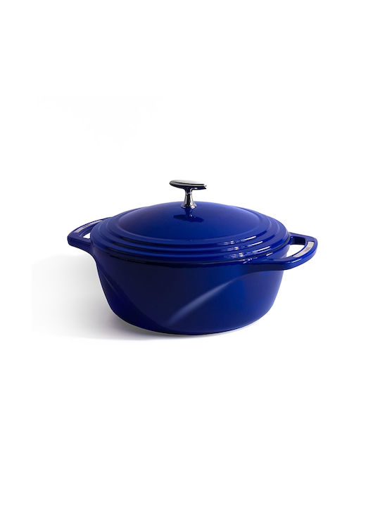 Lodge Oală Rotundă de Fontă 37.08x28.57cm 1buc
