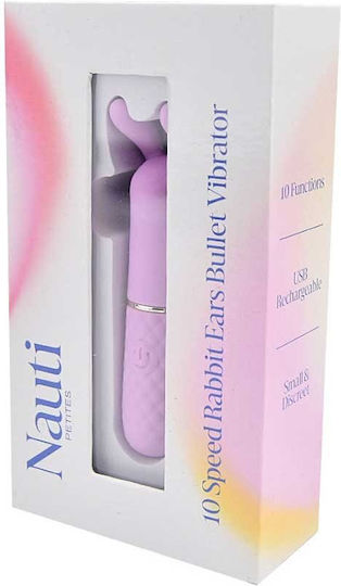 Loving Joy Nauti Petites Mini Δονητής Rabbit 11.5cm Ροζ