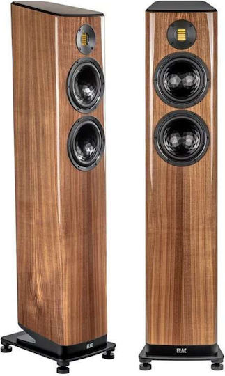 Elac VELA FS 408.2 Boxă Hi-Fi De Pardoseală 150W L27.6xA33.2xÎ114cm Nuc Lucios