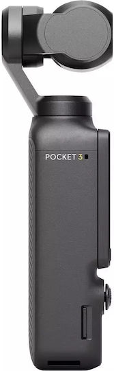 DJI Pocket 3 512GB Action Camera 4K Ultra HD Creator Combo με Οθόνη Αφής και Wi-Fi Μαύρη