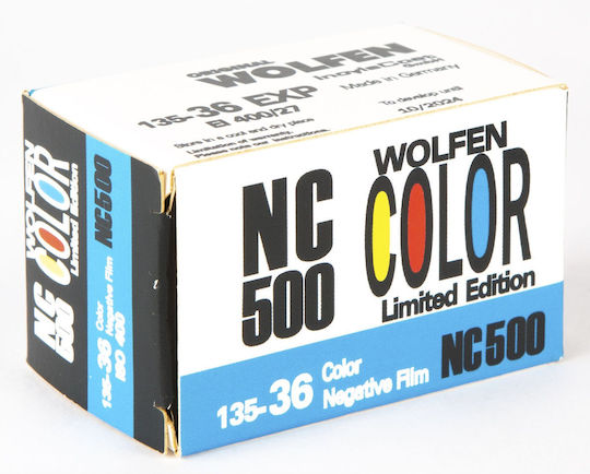 Farbnegativ Wolfen Color Limited Edition Rollfilm 35mm (36 Belichtungen)