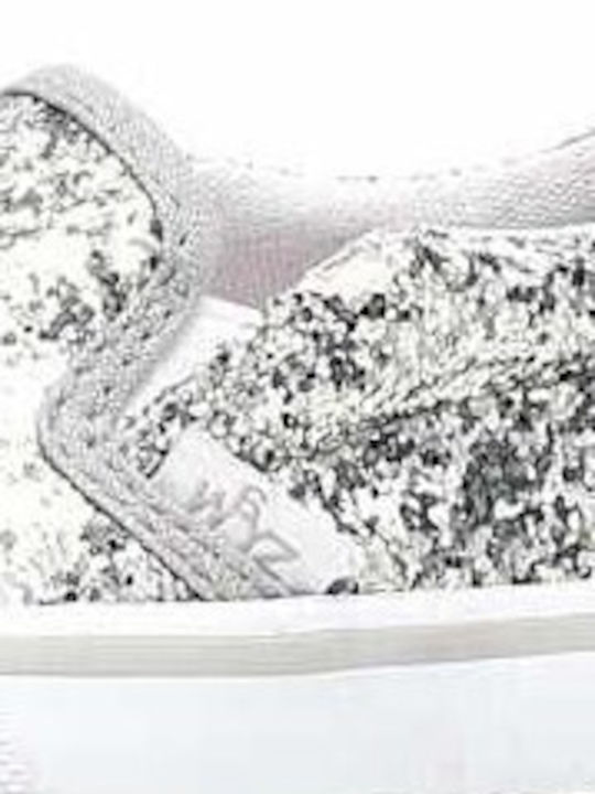 Kinder Sneakers Slip-on Silber