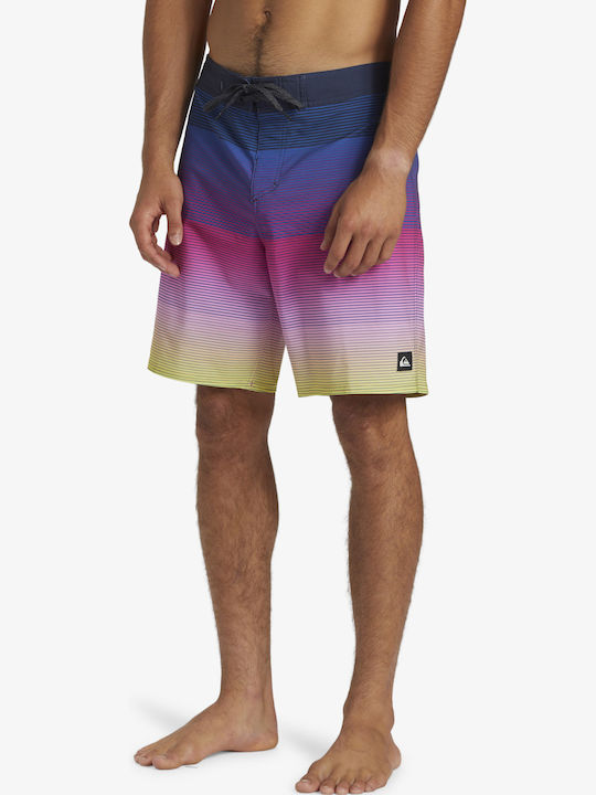 Surfsilk Massive 18 Men's Swimwear Bermuda Multicolour Striped