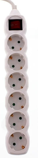 Well Power Strip 3 Positions with Switch and Cable 1.5m