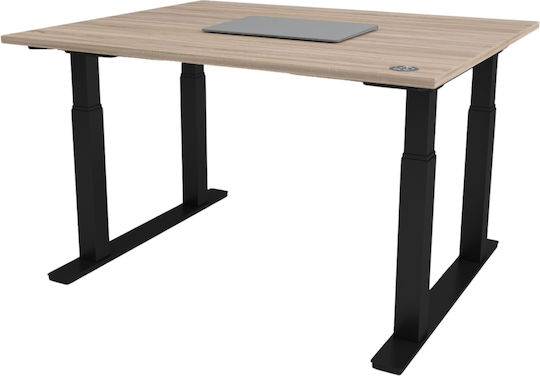 Action-Schreibtischblock - Grau 860-1400x700x700x625/1275mm