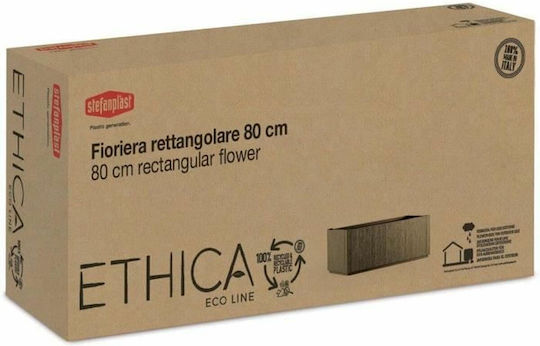 Starwax Ζαρντινιέρα Πλαστική Καφέ