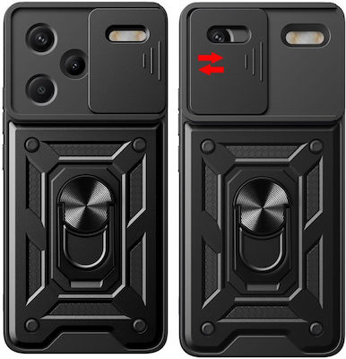 Tech-Protect Camshield Umschlag Rückseite Kunststoff Schwarz (Redmi Note 13 Pro+)