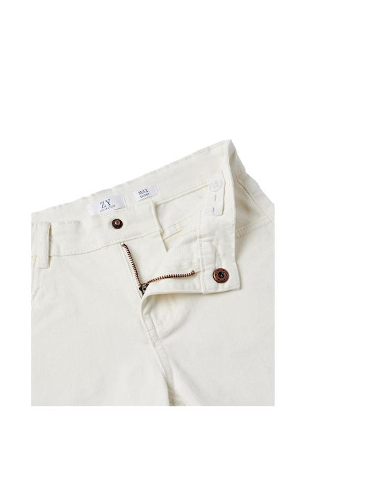 Zippy Kids Shorts/Bermuda Fabric White