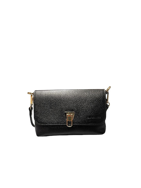 Tony Bellucci Leather Women's Bag Hand Black