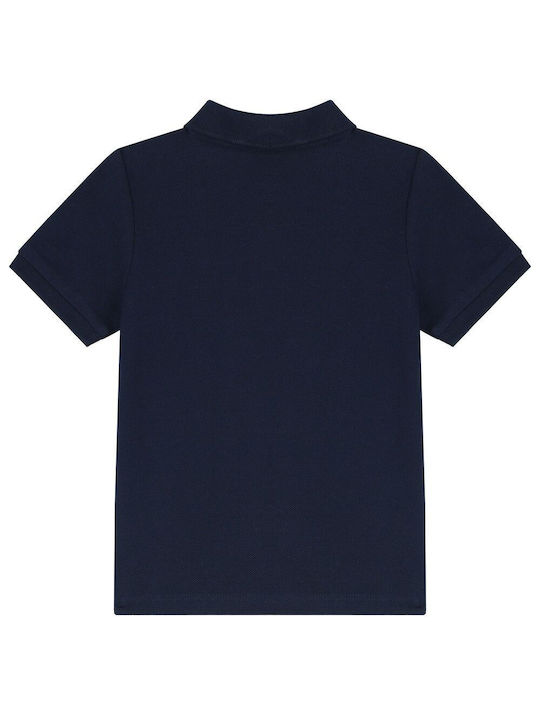 Hugo Boss Kids Blouse Short Sleeve Navy Blue