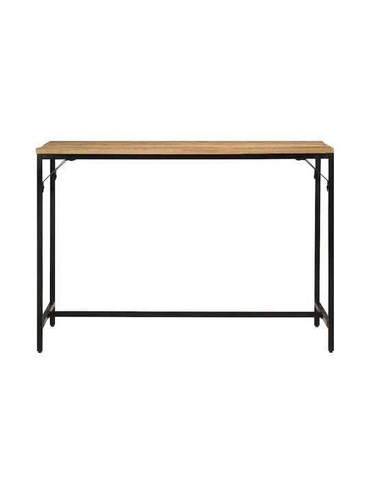 Tisch Speisesaal aus Massivholz & Metall Coffee 110x55x75cm