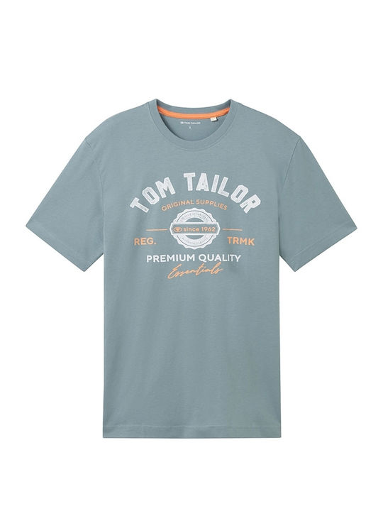 Tom Tailor Men's Short Sleeve T-shirt Mint