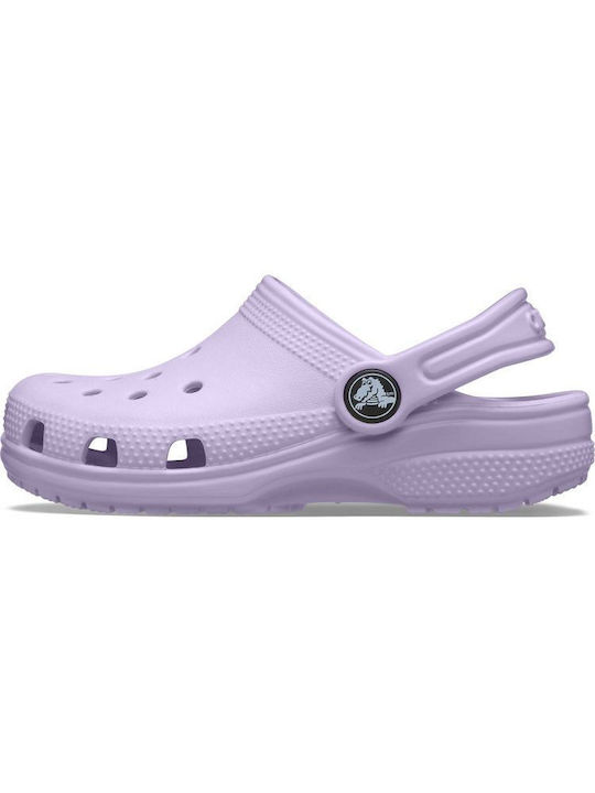Crocs Classic Clog T Children's Beach Clogs Purple