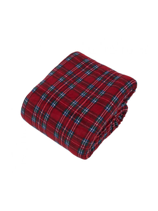 Heinner Decke Pelzige Doppel 200x220cm Rot