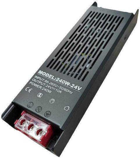 Sursă de alimentare LED Putere 240W cu Tensiune de Ieșire 24V
