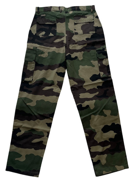 Toxotis Active Wear Military Pants in Khaki Color