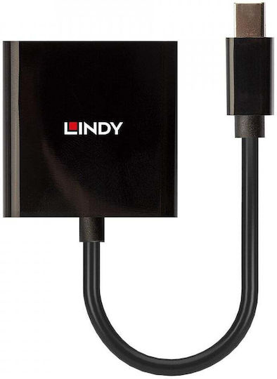Lindy Mini-DisplayPort Männlich Zu DVI-I Weiblich Konverter 1 Stück