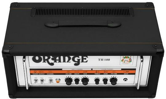 Orange Λαμπάτη Κεφαλή Ηλεκτρικής Κιθάρας 100W Πορτοκαλί