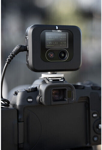 Shure Movemic Two Receiver Kit Wireless Δυναμικό Microphone Πέτου, Clip On for Mobile