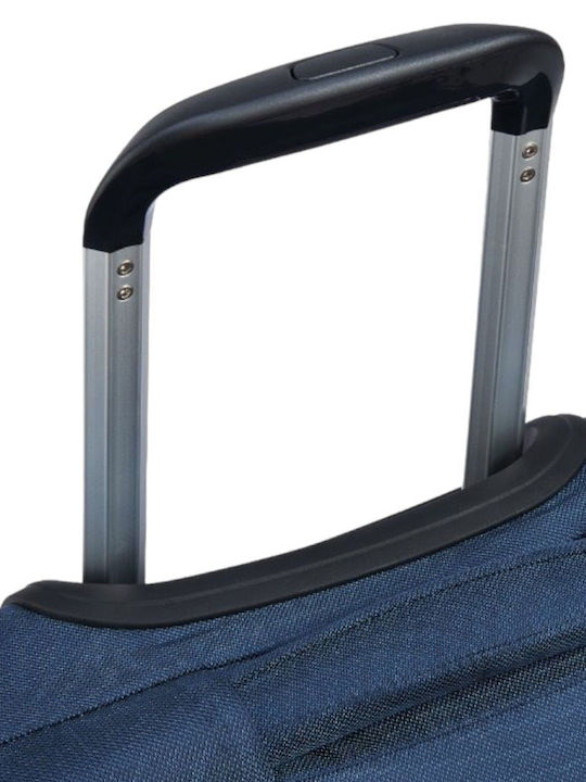Delsey Rami Βαλίτσα Ταξιδίου Καμπίνας Υφασμάτινη Blue με 4 Ρόδες Ύψους 55εκ.
