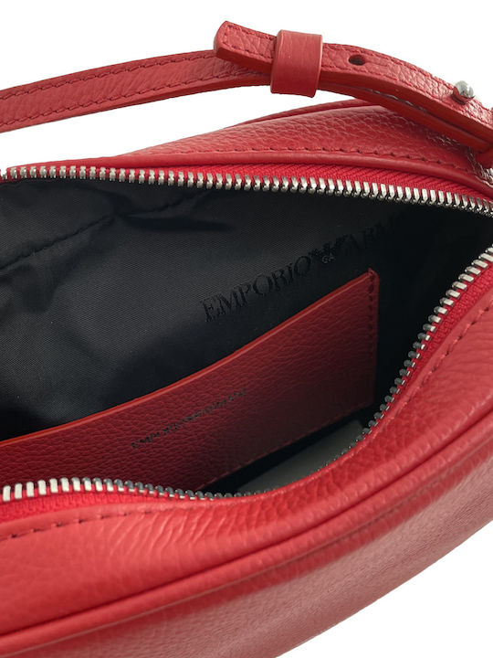 Armani Exchange Leder Damen Tasche Rot