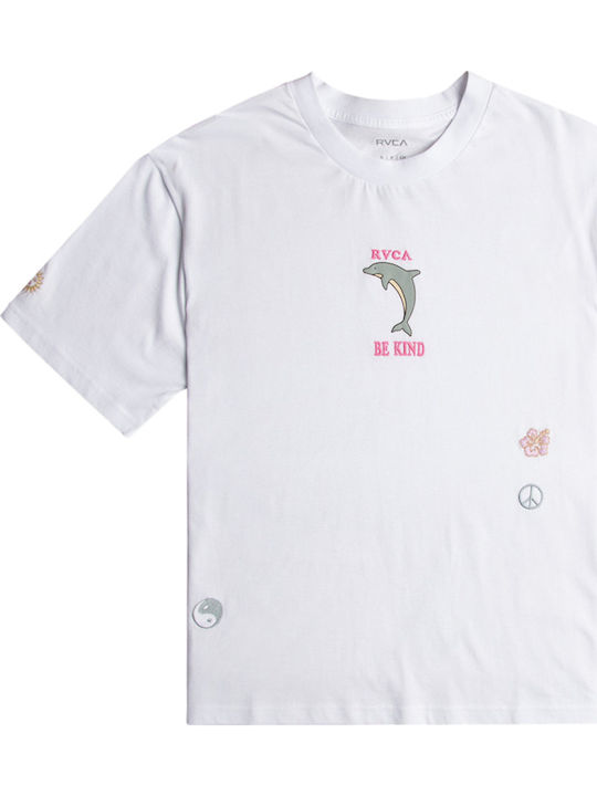 Damen Sommer Bluse Kurzärmelig Weiß