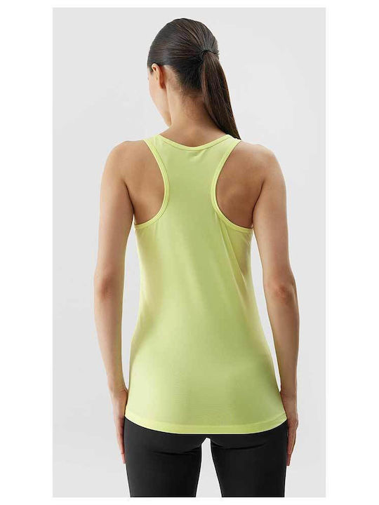 4F Women's Athletic Blouse Sleeveless Fast Drying Green