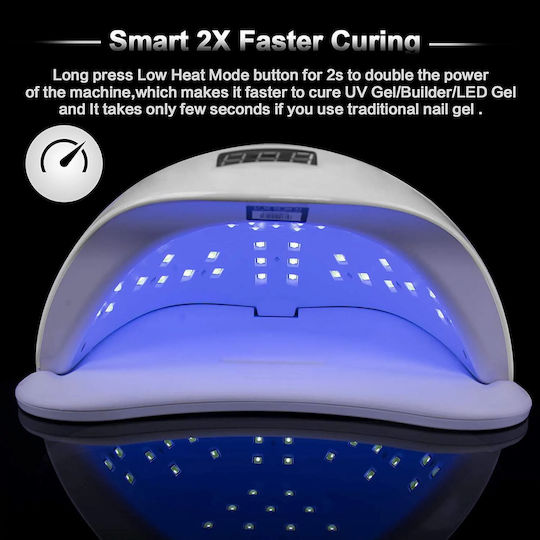 SUN ONE UV Sun 5 Plus Nail Polish Curing Lamp UV / LED 48W White