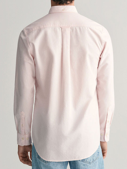 Long-sleeved Cotton Shirt LightPink