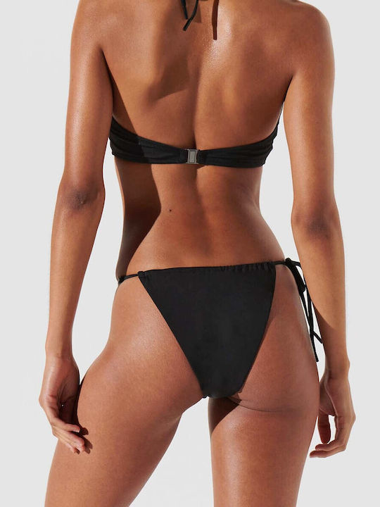 Karl Lagerfeld Bikini String Μαύρο