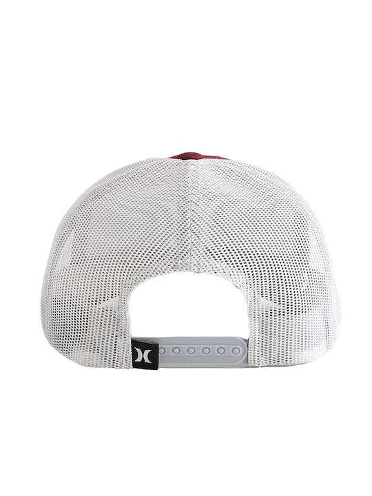 Hurley Jockey mit Netz Burgundisch