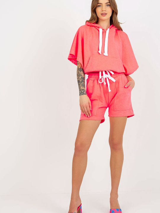 Ex Moda Women's Set with Shorts Pink