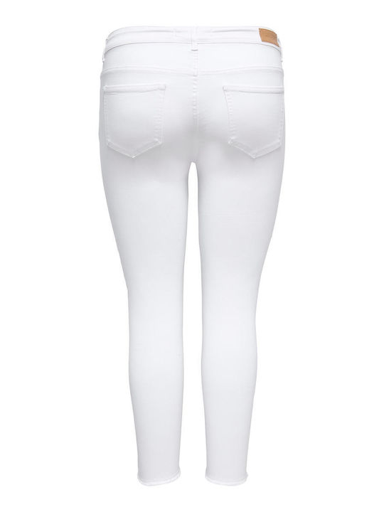 Damenjeans in Enger Passform Weiß