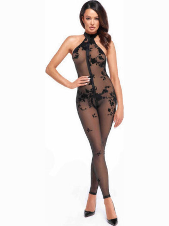 Noir Handmade Sexy Bodystocking Schwarz